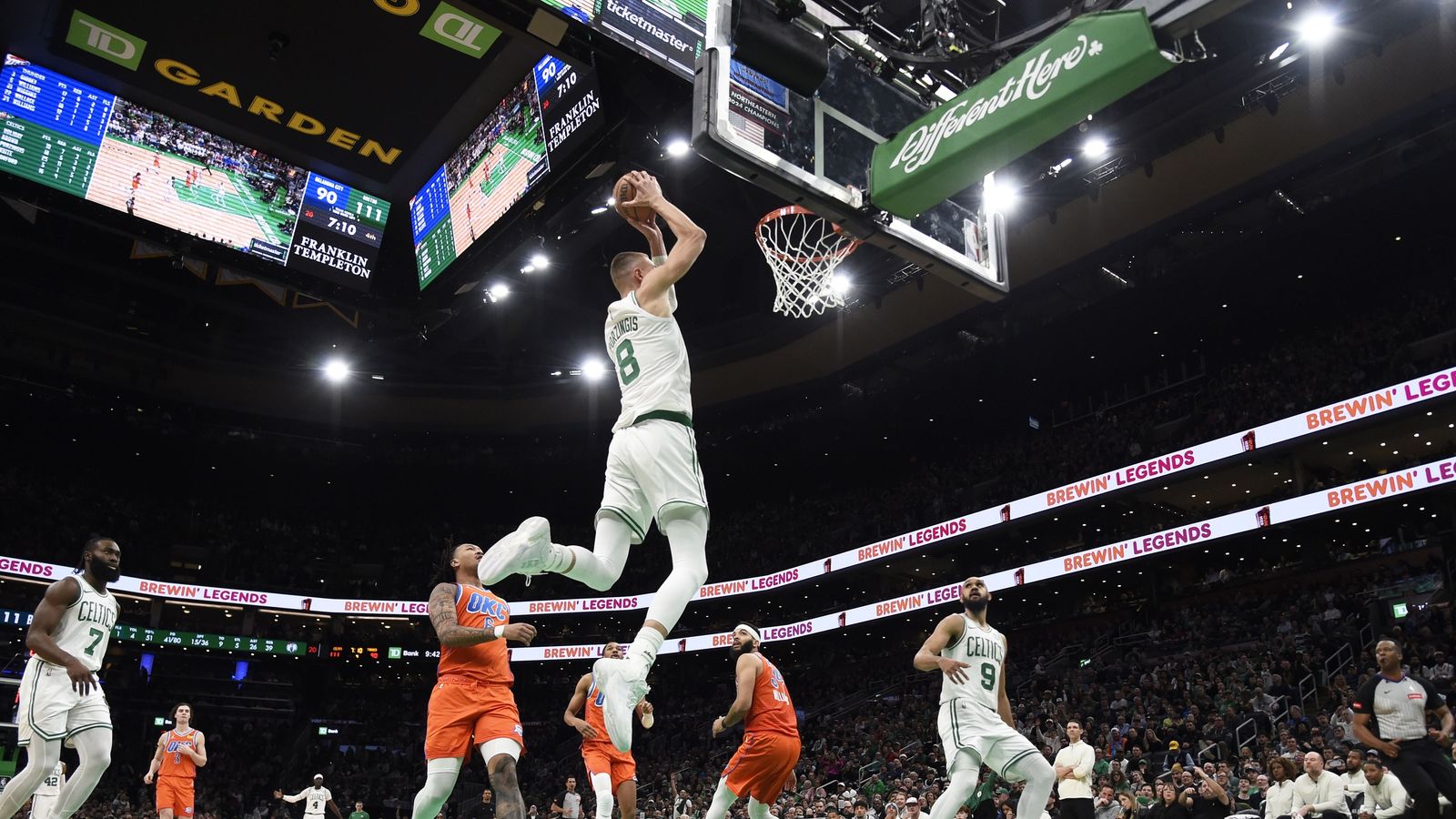 BSJ Game Report Celtics 135, Thunder 100 C's run away in fourth for